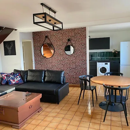 014 Chic & Cosy Grand Appart Duplex 76M2 Wifi Smart Tv Netflix Et Vue Panoramique Saint-Etienne  Exterior foto