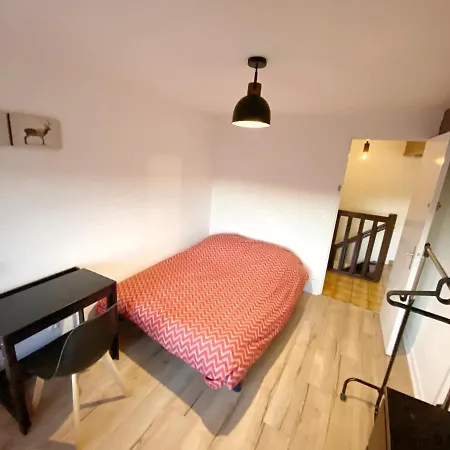 014 Chic & Cosy Grand Appart Duplex 76M2 Wifi Smart Tv Netflix Et Vue Panoramique Saint-Etienne  Exterior foto