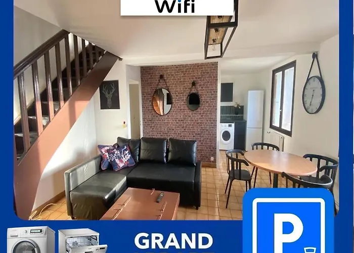014 Chic & Cosy Grand Appart Duplex 76M2 Wifi Smart Tv Netflix Et Vue Panoramique