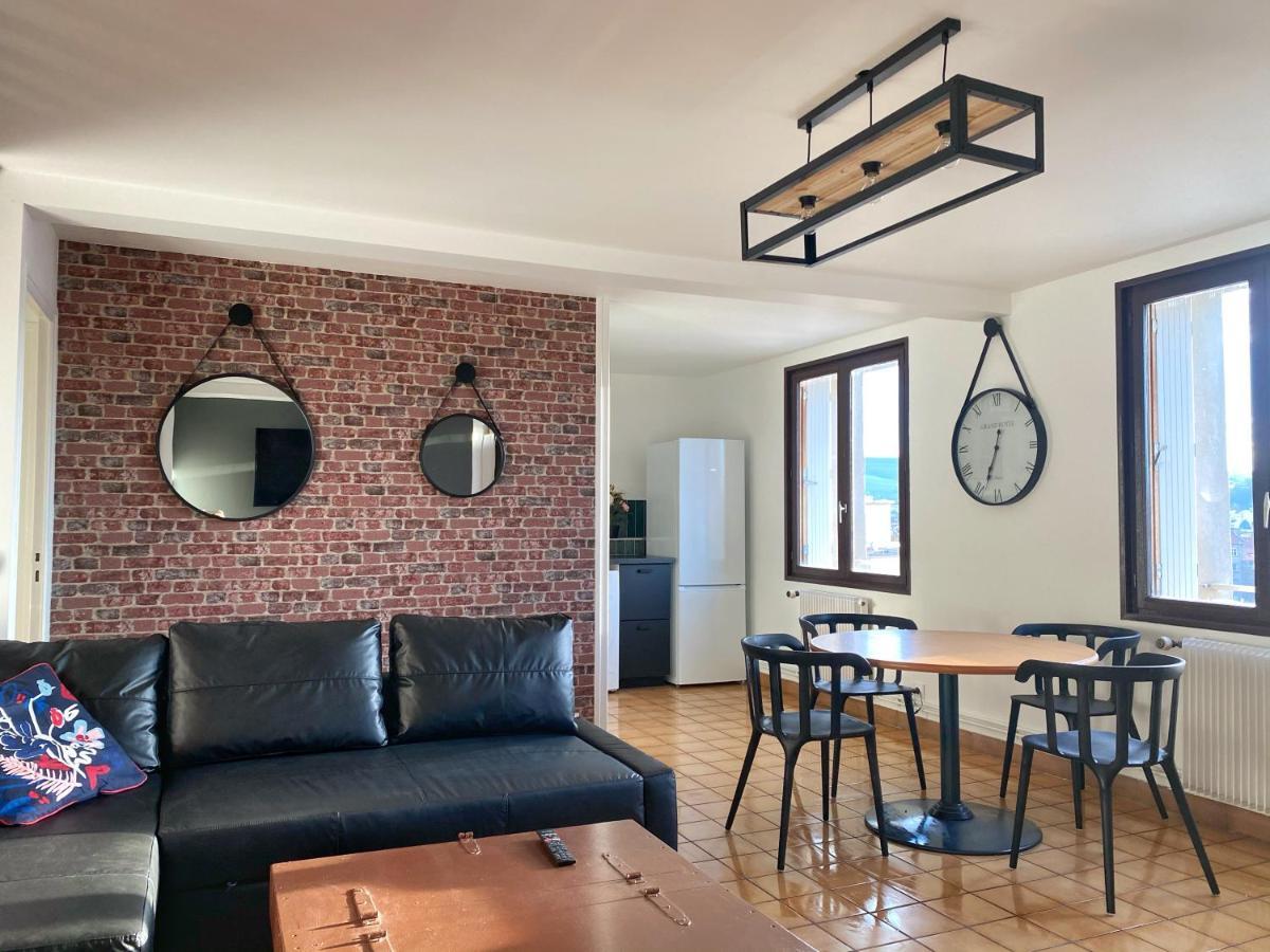 014 Chic & Cosy Grand Duplex 76m2 Wifi Smart Tv Netflix Et Vue Panoramique Saint-Etienne (Loire)